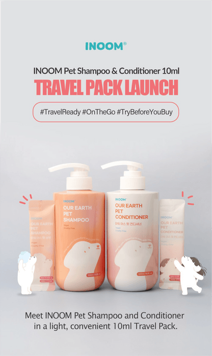 Inoom Pet Conditioner Travel Pack